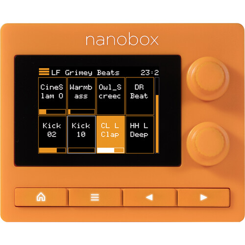 1010music nanobox tangerine Compact Streaming Sampler Module