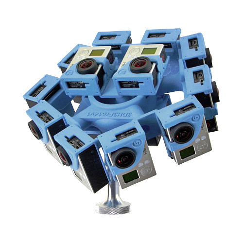 360RIZE 3DPRO14H Stereoscopic 3D 360° Plug-n-Play Holder for GoPro