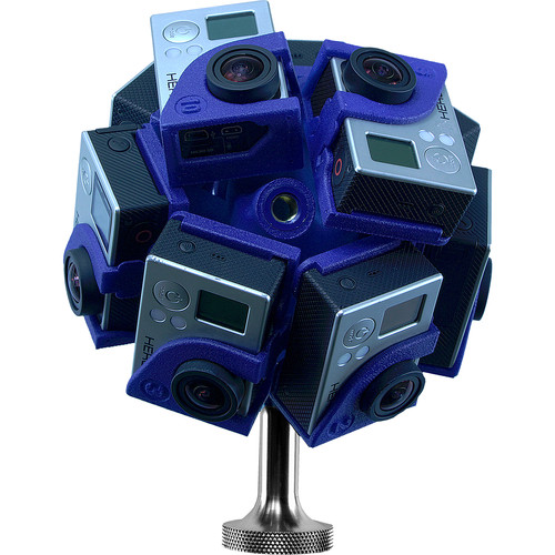 360RIZE Pro10HD 360° Plug-n-Play Holder for GoPro with Mount/Stand