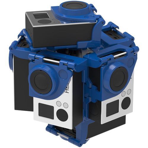360RIZE Pro7 v2 360° Plug-n-Play Rig for GoPro HERO4/3+/3