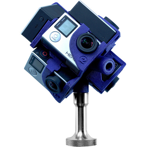 360RIZE Pro7 360° Plug-n-Play Holder for GoPro with Mount/Stand