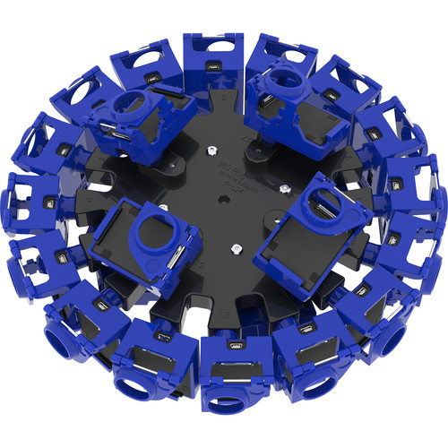 360RIZE SyncBac 360Orb 360° Rig for GoPro HERO4 with SyncBac