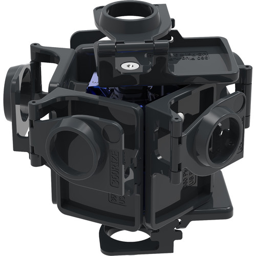 360RIZE YI Pro7 360 Plug-N-Play Rig for YI/YI 4K/YI 4K+ Action Cameras