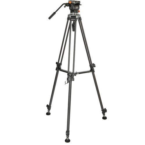 3 Legged Thing Hugh 3-Stage Carbon Fiber Video Tripod Kit with AirHed Motion Fluid Head