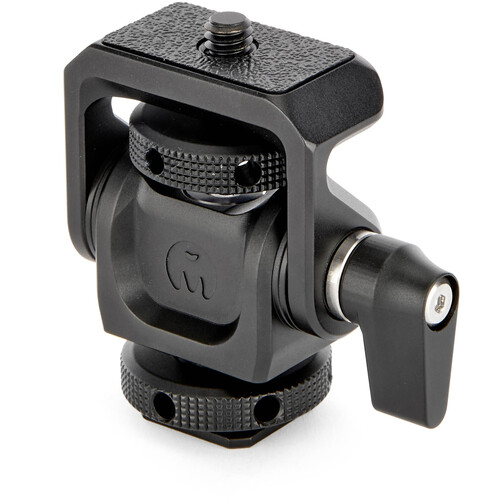 3 Legged Thing Monty 1 Mighty Mini Pan/Tilt Cold Shoe Accessory Mount (Darkness)