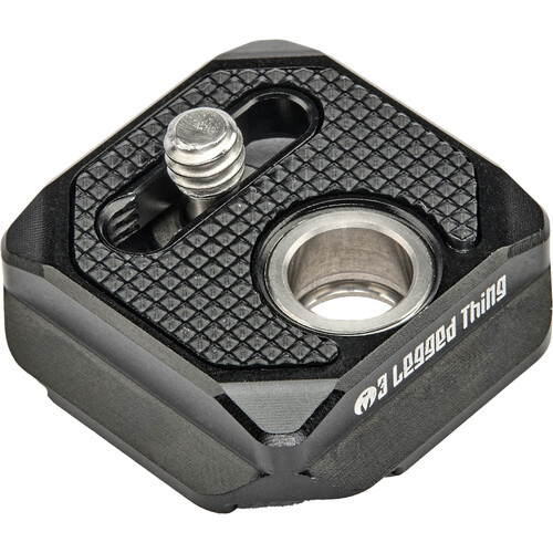3 Legged Thing QD4PD Quick Release Plate with QD Socket (Black)