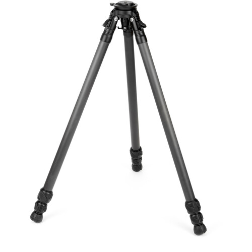 3 Legged Thing Ridley Carbon Fiber Leveling Base Tripod (Black)