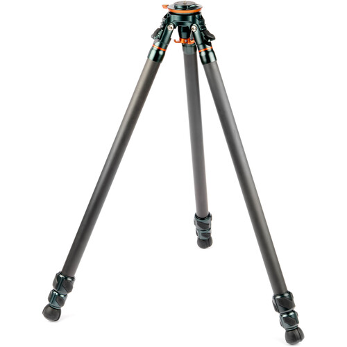 3 Legged Thing Ridley Carbon Fiber Leveling Base Tripod (Gray)