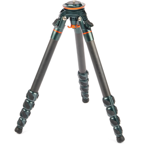 3 Legged Thing Wes Carbon Fiber Leveling Base Tripod (Gray)