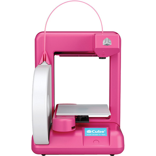 3D Systems Cube 3D Printer (2nd Gen, Magenta)