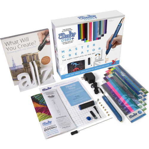 3Doodler Create+ Master Creator 3D Printing Pen Set