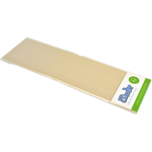 3Doodler PLA Single Color Plastic Pack (Cafè au Lait, 25 Strands)