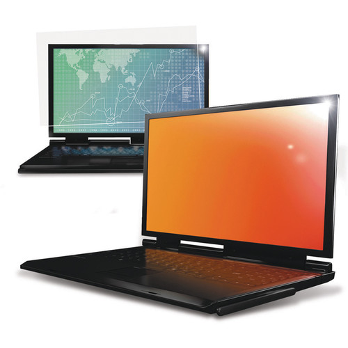 3M Widescreen Desktop/Notebook LCD Gold Privacy Filter (14.1")