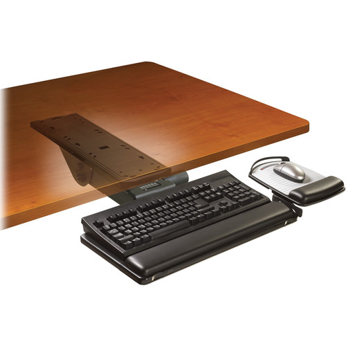 3M AKT151LE Adjustable Keyboard Tray with Easy-Adjust Arm