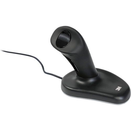 3M EM500GPS Wired Ergonomic Mouse (Black, Small)