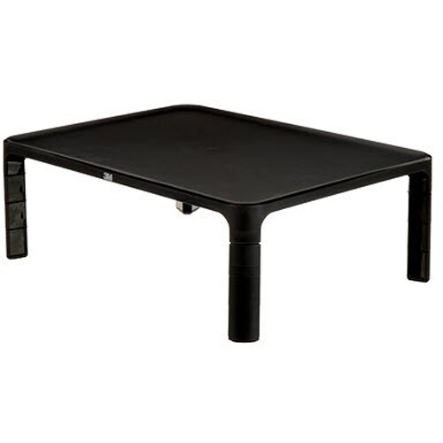 3M Adjustable Monitor Stand (Black)
