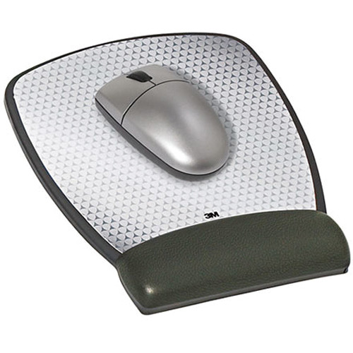 3M MW309LE Gel Mouse Pad Wrist Rest (Leatherette)