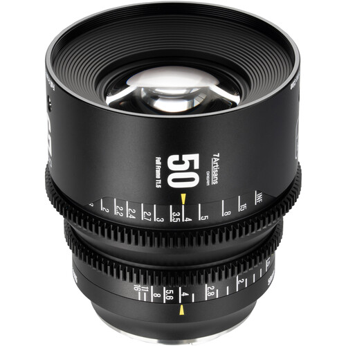 7Artisans DREAM 50mm T1.5 Full-Frame Cinema Lens (Sony E)