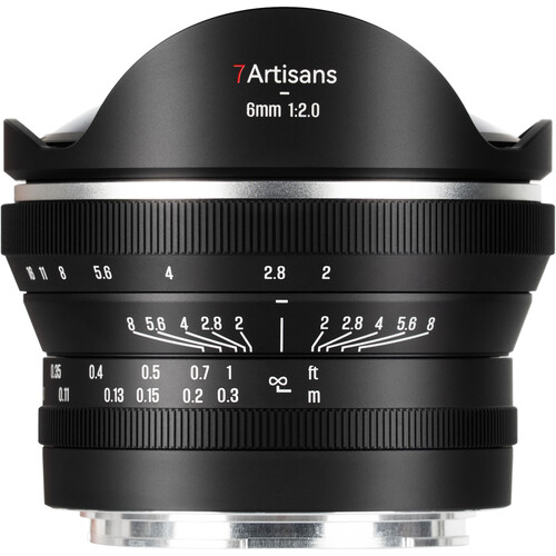 7Artisans 6mm f/2 Fisheye Lens (Nikon Z) 6F2B-Z B&H Photo Video