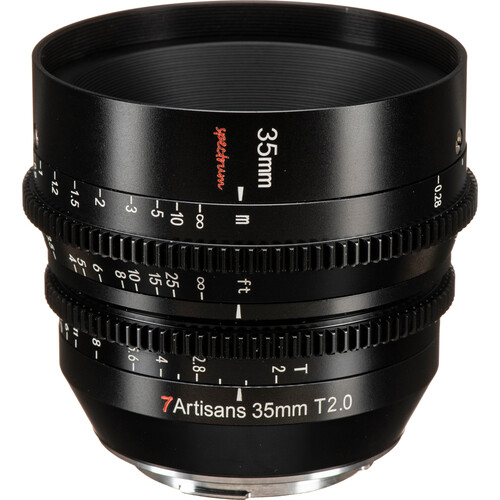 7Artisans 35mm T2.0 Spectrum Prime Cine Lens (L Mount)