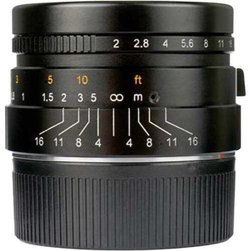 7Artisans 35mm f/2 Lens for Leica M (Black)