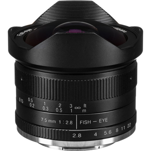 7Artisans 7.5mm f/2.8 Fisheye Lens for Fujifilm X A303B B&H