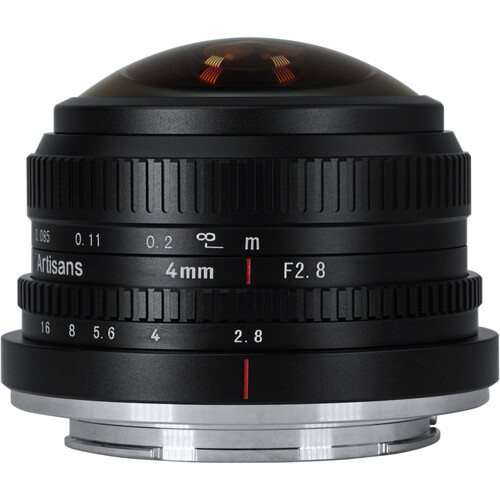 7Artisans 4mm f/2.8 Circular Fisheye Lens for Canon EF-M A012B-S