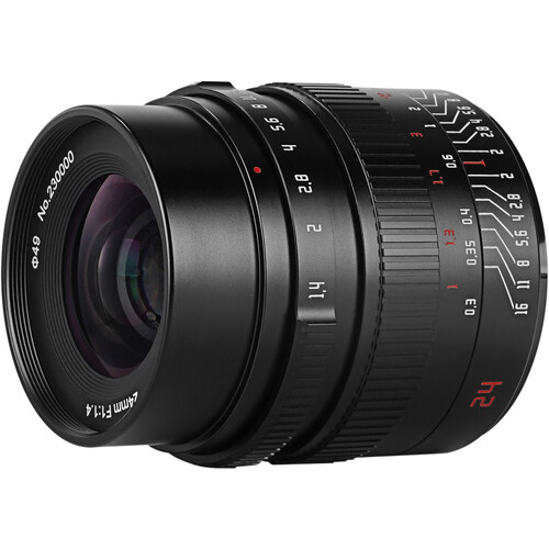 7Artisans 24mm f/1.4 Lens (Canon RF) A015B-R B&H Photo Video