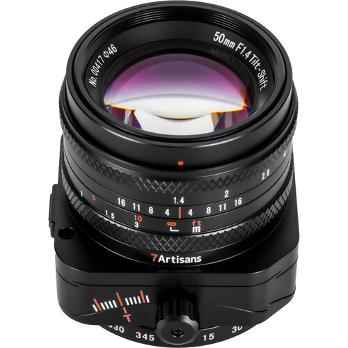 7Artisans 50mm f/1.4 Tilt-Shift Lens (Micro Four Thirds) TS103B