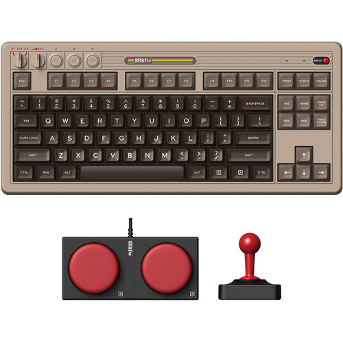 8BitDo Retro Wireless C64 Edition Mechanical Gaming Keyboard