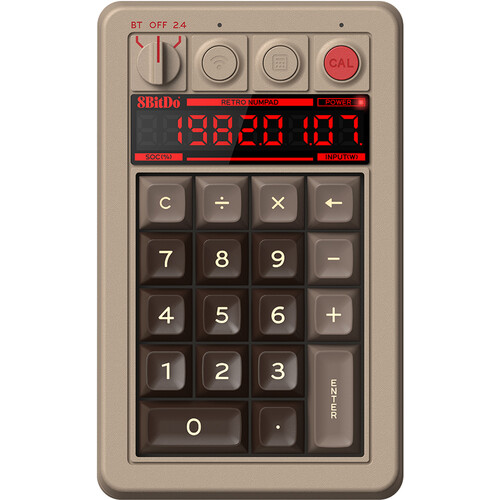 8BitDo Retro Wireless C64 Edition Mechanical Gaming 18-Key Numpad