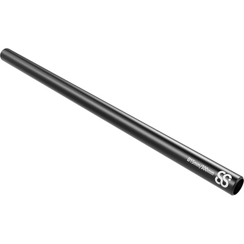 8Sinn 15mm Black Rods with M12 Female Threads (11.8", Pair)