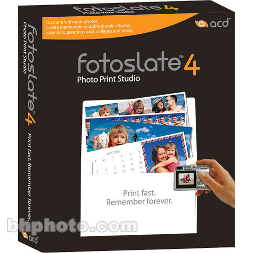 ACDSee FotoSlate 4 Photo Print Studio Software