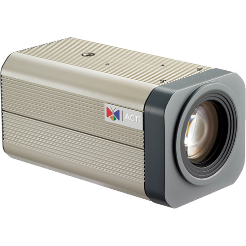 ACTi 18x Zoom 4 MP IP Day/Night Box Camera (PoE)