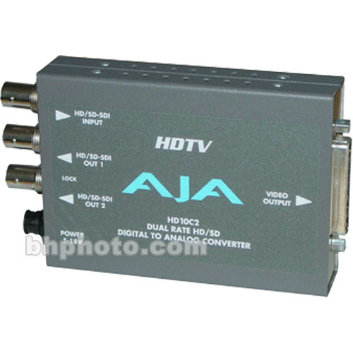 AJA HD10C2 D to A Converter - HD-SDI to Analog HD