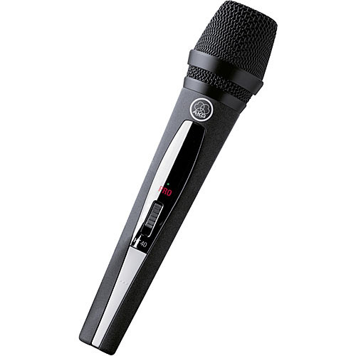 AKG HT40-Pro Handheld Transmitter Microphone for WMS40 Receiver