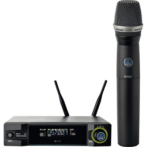 AKG WMS4500 D7 Wireless Vocal Microphone Set (Band 7: 500 - 530 MHz)