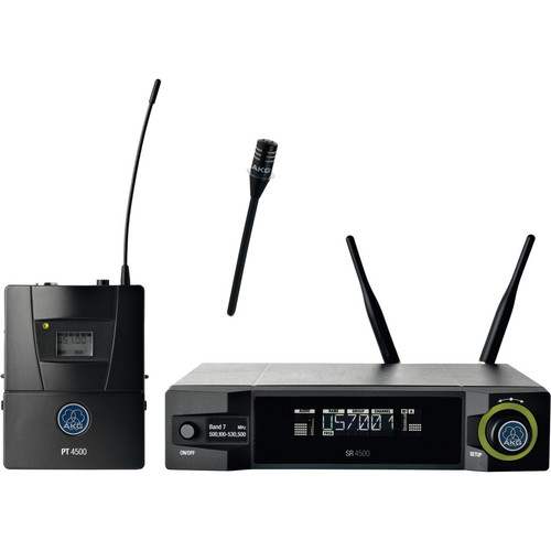 AKG WMS4500 CK77 L Wireless Lavalier Microphone Set (Band 7: 500 - 530 MHz)