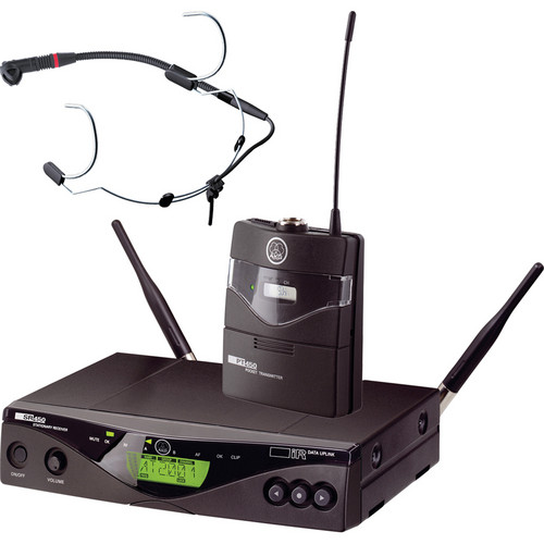 AKG WMS 450 Headset - Wireless Microphone System 3239X00370 B&H