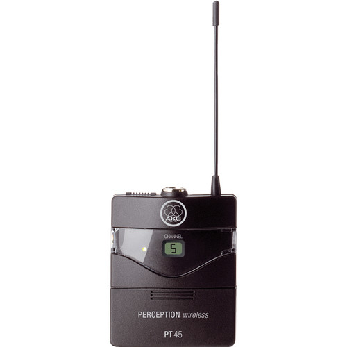 AKG Perception PT 45 Wireless Pocket Transmitter (Frequency U2 / 614 - 634 MHz)