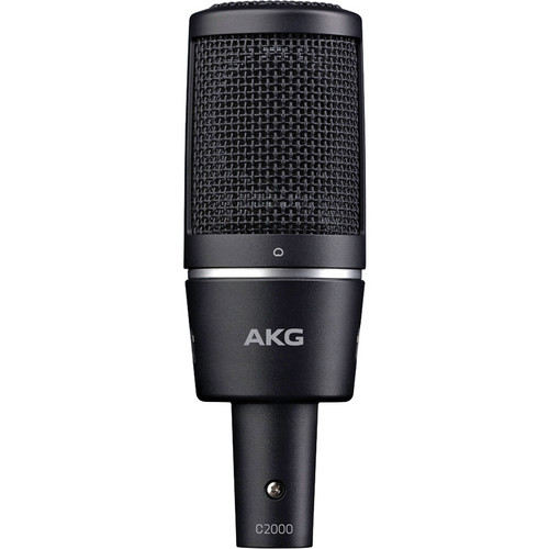 AKG C2000 Cardioid Condenser Microphone with H 85 Shockmount