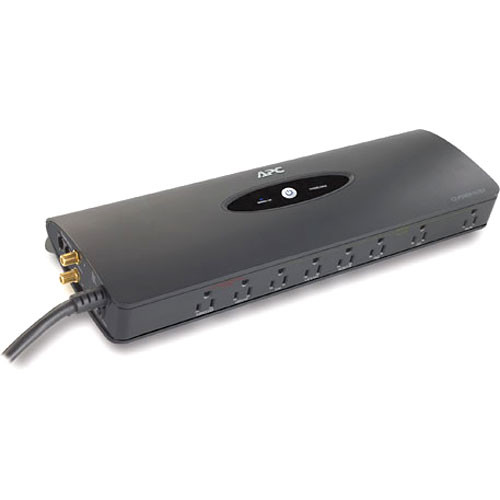 APC C3 Home Theater Power Filter & Surge Protector - Black