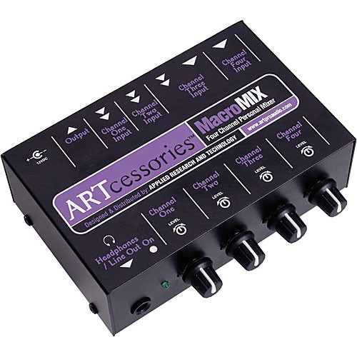 ART DEMO MACROMIX 4-Channel Miniature Line Mixer
