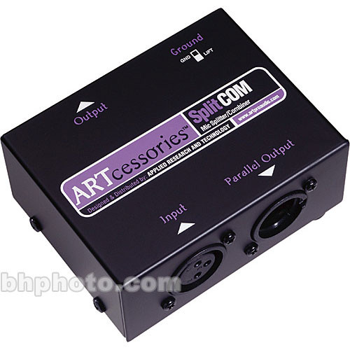 ART SPLITCOM Passive Microphone Splitter Box