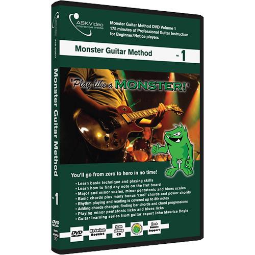 ASK Video DVD/CD: Monster Guitar Method  (NTSC) (Volume1)