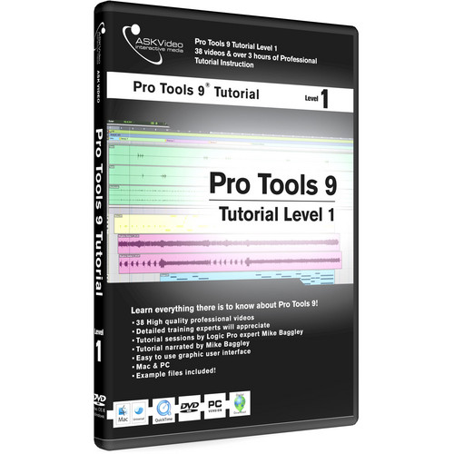 ASK Video Electronic Download: Pro Tools 9 Tutorial Level 1