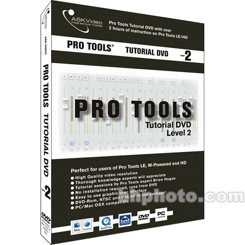 ASK Video DVD-Rom: Pro Tools Tutorial (Level 2)
