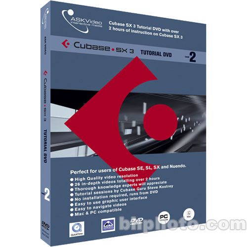 ASK Video DVD: Cubase SX3 Tutorial - Level 2