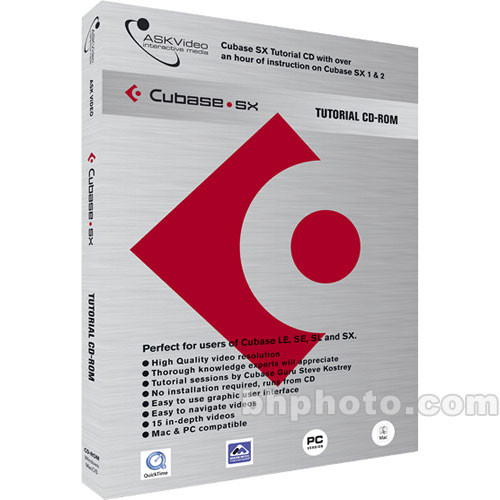 ASK Video DVD: Cubase SX - Tutorial - Academic