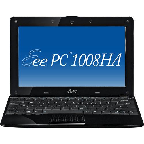 ASUS Eee PC 1008HA Netbook Computer (Pearl Black)